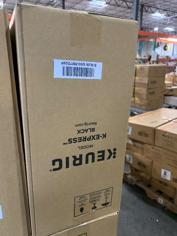 Photo 1 of ***FACTORY SEALED***
Keurig K-Express Single Serve K-Cup Pod Coffee Maker, 3 Brew Sizes, Strong Button Feature, 42oz Removable Reservoir, Black