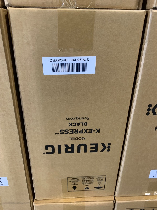 Photo 1 of ***FACTORY SEALED***
Keurig K-Express Single Serve K-Cup Pod Coffee Maker, 3 Brew Sizes, Strong Button Feature, 42oz Removable Reservoir, Black