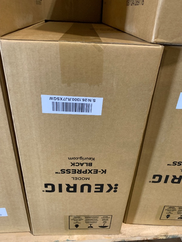 Photo 1 of ***FACTORY SEALED***
Keurig K-Express Single Serve K-Cup Pod Coffee Maker, 3 Brew Sizes, Strong Button Feature, 42oz Removable Reservoir, Black
