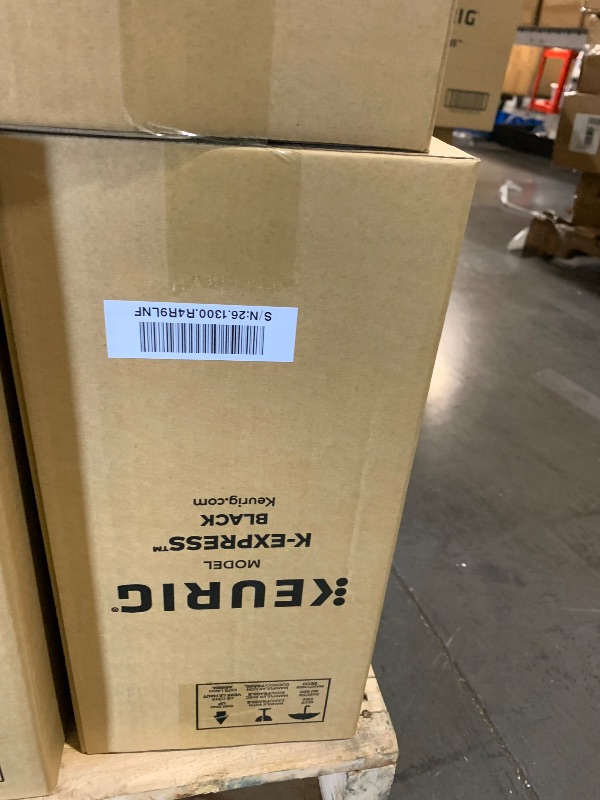 Photo 1 of ***FACTORY SEALED***
Keurig K-Express Single Serve K-Cup Pod Coffee Maker, 3 Brew Sizes, Strong Button Feature, 42oz Removable Reservoir, Black