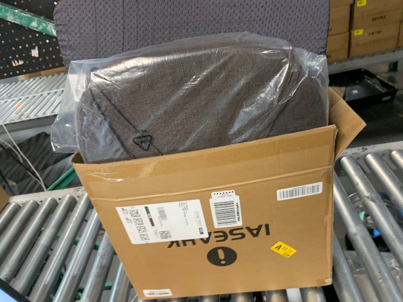 Photo 1 of ***PARTIAL SET, ONLY 3  - PRICE ADJUSTED*** IASEAHK Chair Cushions for Dining Chairs Set of 6, Non Slip Kitchen Chair Pads, 17" x 16" x 2", Indoor Dining Chair Cushions with Ties, D-Shaped Seat Cushions for Kitchen Chairs, Brown