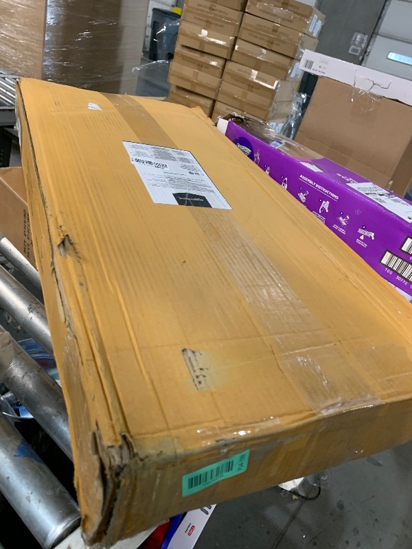 Photo 1 of ***MISSING PARTS***
Amazon Basics Ladder Bookshelf Organizer, 5-Tier, Solid Rubberwood Frame, Walnut Finish, 14" D x 24.8" W x 70.1" H