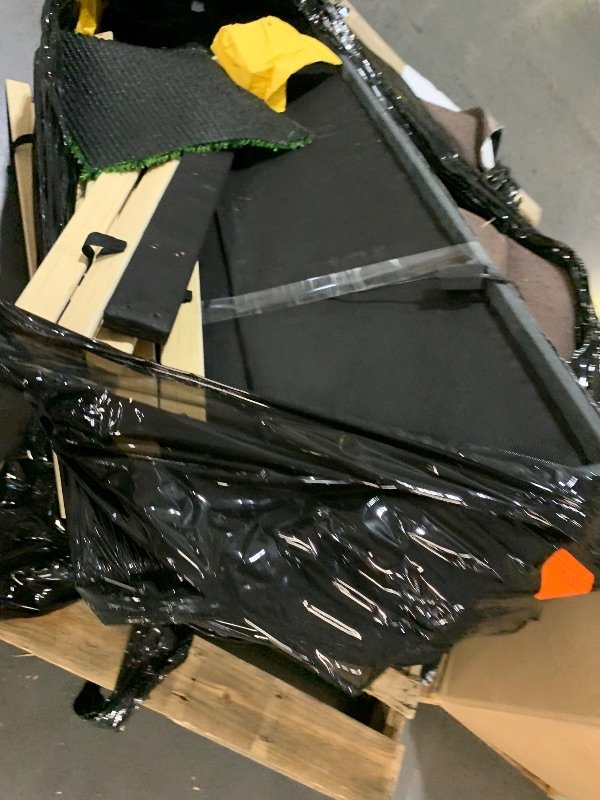 Photo 1 of (truck/trailer pick up only)
Sweetcrispy Power Lift Recliner Chair with Vibration Massage and Heat for Adults, Ergonomic Overstuffed Breathable Fabric Reclining Chair with Side Pockets, Remote Control, Living Room, Bedroom, Brown