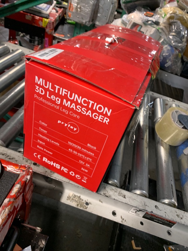 Photo 1 of ***STOCK PHOTO FOR REFERENCE ONLY*** pryfey Leg Massager with Heat and Compression, Foot Massager for Circulation and Pain Relief