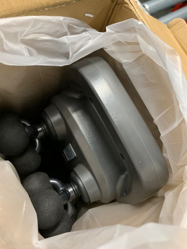 Photo 1 of (MISSING POWER CORD) Kocuno 20-Head Massage Gun Set, Deep Tissue Massager with 3 Modes & 30 Levels, Muscle Massager Pain Relief, Percussion Massage Gun for Back/Shoulders/Legs/Waists (Black, 20-Head)