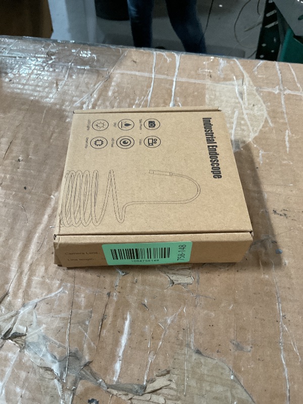 Photo 1 of [Dual-Lens] Endoscope Camera with Light, 1920P HD Borescope with 8+1 Adjustable LED Lights, IP67 Waterproof 16.5FT Semi-Rigid Snake Cord Inspection Camera for iPhone, iPad and Android Phone (Type C)