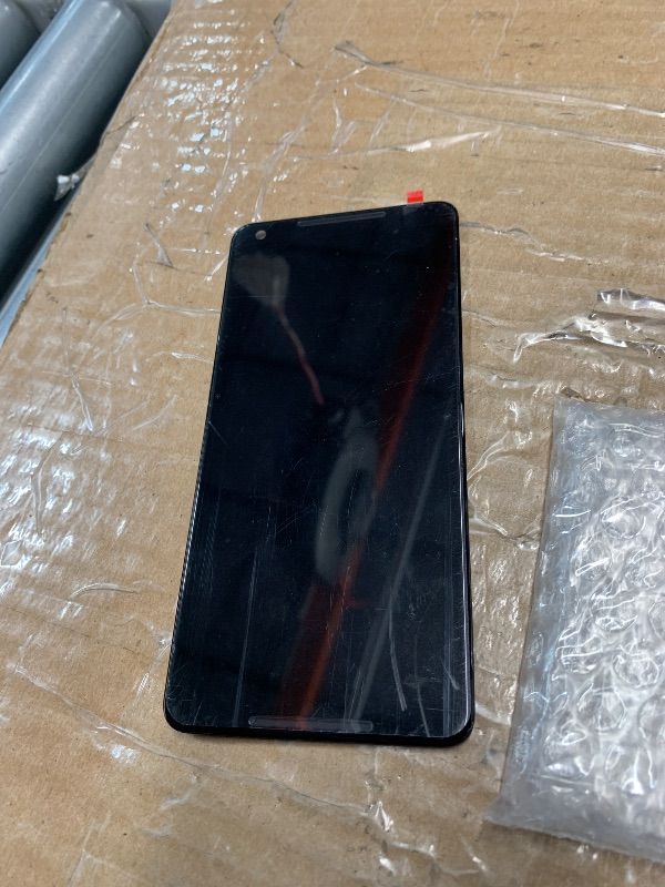 Photo 1 of [US Version] Vvsialeek New LCD Touch Screen Digitizer Assembly for Goo-gle Pixel 2 XL [6.2 inch] G011C with Technical Repair Tools Kit- Fingerprint Function