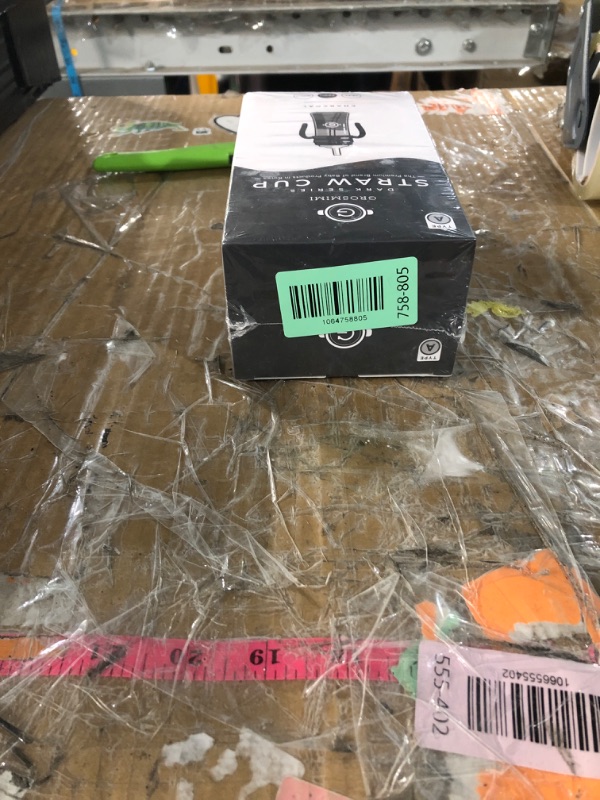 Photo 1 of ***FACTORY SEALED***GROSMIMI Spill Proof no Spill Magic Sippy Cup with Straw with Handle for Baby and Toddlers, Customizable, PPSU, BPA Free 10 oz (Charcoal)