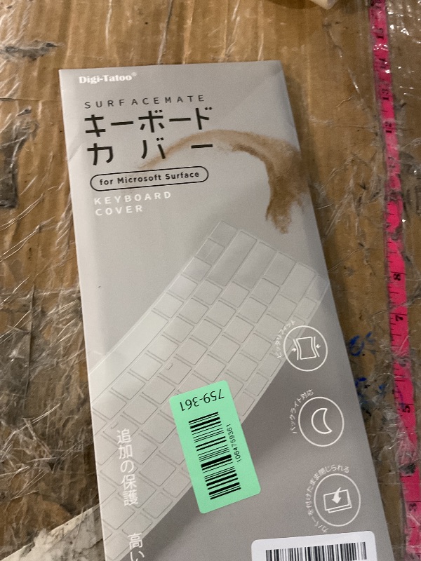 Photo 1 of [Not for Laptop 13"] Keyboard Cover Protector Skin for Microsoft 2024 Surface Laptop (7th Edition Copilot+ PC) 13.8"/15", US English Layout, Ultra Thin Protective High Transparency TPU Keyboard Film