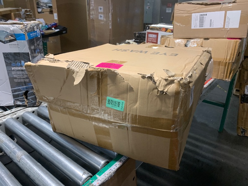 Photo 1 of ***DAMAGED - SEE NOTES/PICTURES***
Portable Eyewash-Station Emergency OSHA-Approved Yeipower - Wall Mounted Eye Wash First Aid 14 Gallon Eye Irrigation Equipment