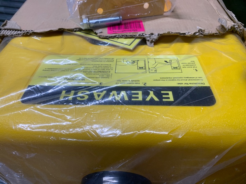 Photo 1 of ***DAMAGED - SEE NOTES/PICTURES***
Portable Eyewash-Station Emergency OSHA-Approved Yeipower - Wall Mounted Eye Wash First Aid 14 Gallon Eye Irrigation Equipment