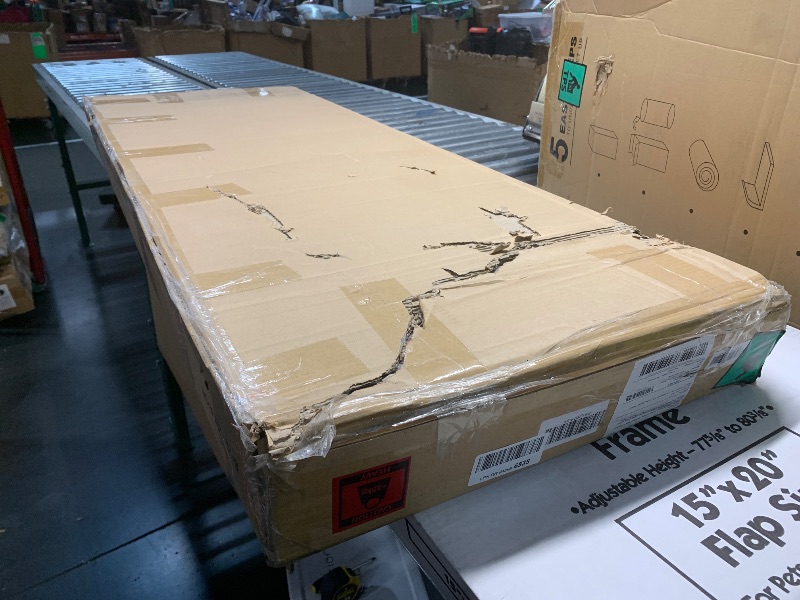Photo 1 of ***HEADBOARD ONLY**Novilla Full Bed Frame Upholstered Platform Full Size Bed Frame with Adjustable Headboard, Strong Weight Capacity, No Box Spring Needed, Easy Assembly, Grey