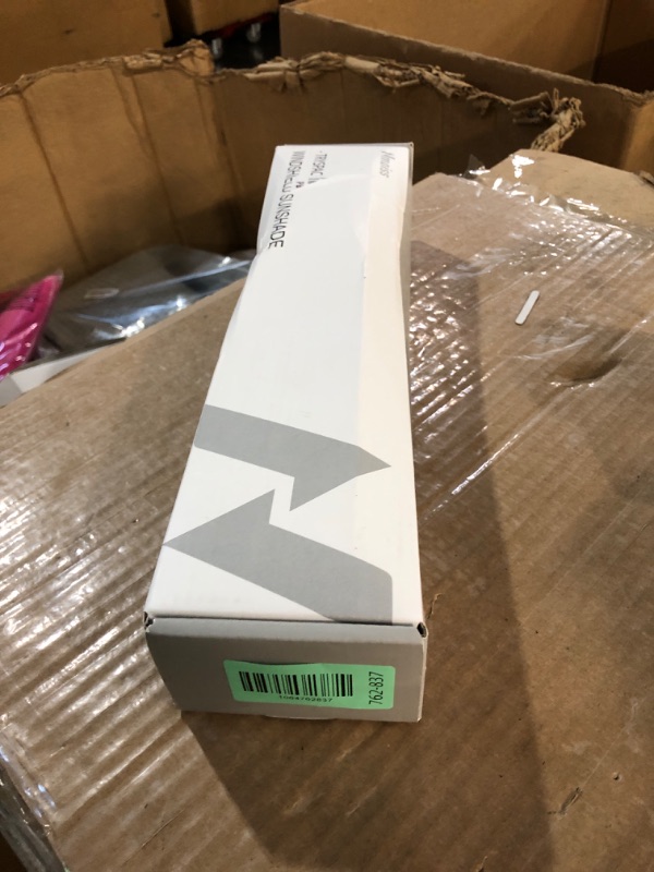 Photo 1 of [Upgraded] Nmoiss Windshield Sun Shade Umbrella - [Vinyl Coating Heat Shield] Protect Car from Sun Rays & Heat Damage Keep Cool and Protect Interior, Spring Structure Edge Medium 56" L x 31" W