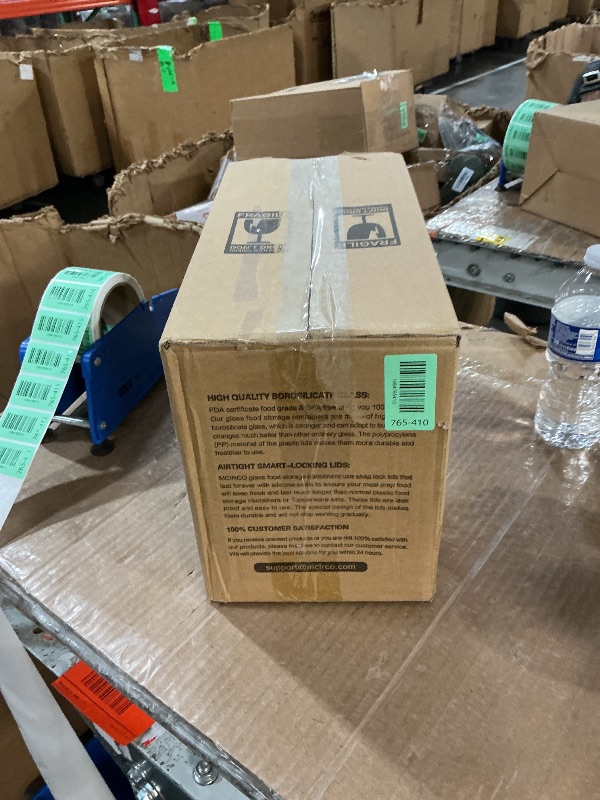 Photo 1 of [10-Pack] Glass Meal Prep Containers with Lids, MCIRCO Food Storage Containers with Snap Locking Lids, Airtight Lunch Containers, Microwave, Oven, Freezer and Dishwasher