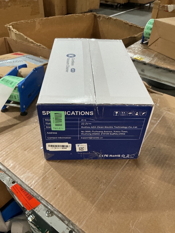 Photo 1 of ****** factory sealed*******NADALY Cordless Vacuum Cleaner, 500W 40KPA Stick Vacuum with 45min Runtime, Anti-Tangle Vacuum Cleaners for Home, 1.5L Dust Cup, Rechargeable Wireless Vacuum for Hardwood Floor Carpet Pet Hair