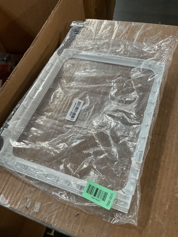 Photo 1 of [Upgraded] W10861519 Deli Drawer Hanger (Without Glass), Meat Drawer Shelf Compatible with whirlpool Refrigerator WRT311/WRT318/WRT148 Some models (not all), Replaces: W10628698, AP5999492