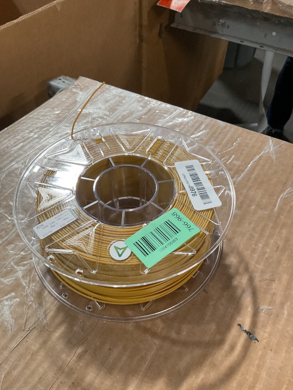 Photo 1 of ?Creality PLA Filament 1.75mm for K2 Plus Combo, RFID 3D Printer Filament PLA for High Speed 30-600mm/s, 1kg(2.2lbs)/Spool Hyper PLA Filament Support CFS, Fits for Most 3D Printers(Gold)