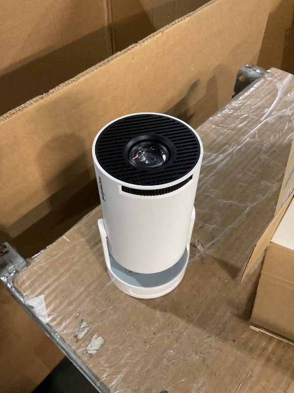 Photo 1 of [Built-in Apps & 2026 Upgraded] Mini Projector with WiFi 6 and Bluetooth 5.4 Support 4K 1080P Auto Keystone 180° Rotatable Projector Portable Compatibile with HDMI/TV Stick/Memory Stick/Laptop, White