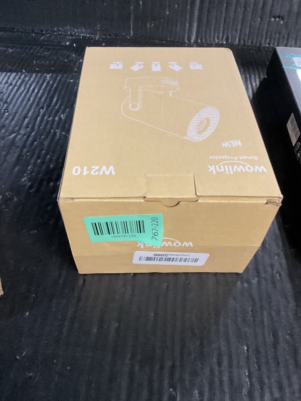 Photo 1 of [Built-in Apps & 2026 Upgraded] Mini Projector with WiFi 6 and Bluetooth 5.4 Support 4K 1080P Auto Keystone 180° Rotatable Projector Portable Compatibile with HDMI/TV Stick/Memory Stick/Laptop, White