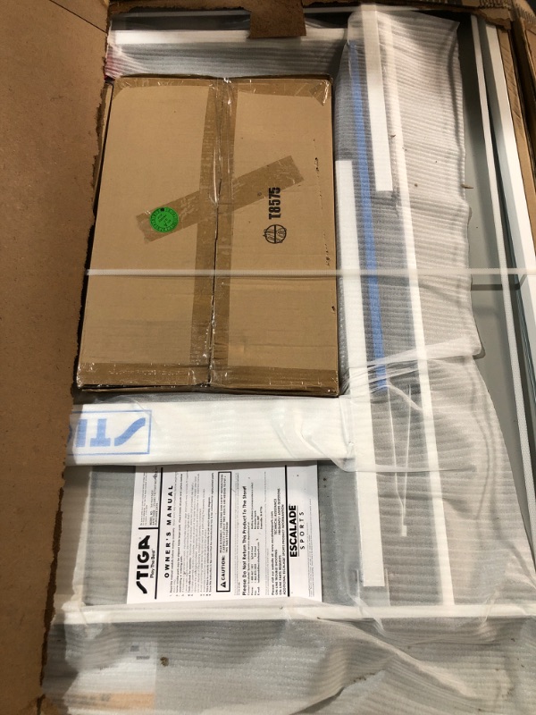 Photo 1 of ***FACTORY SEALED*** STIGA XTR Professional Outdoor Table Tennis Tables – All Weather Aluminum Waterproof Outdoor or Indoor Design with Net & Post - 10 Minute Easy Assembly Ping Pong Table with Compact Storage