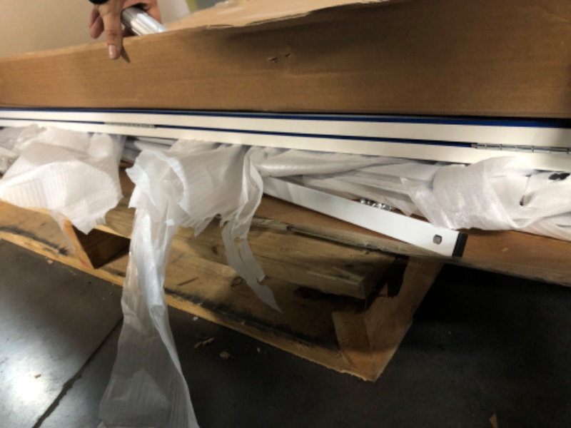 Photo 1 of ***FREE FLOATING PARTS*** JOOLA Inside Professional MDF Indoor Ping Pong Table with Quick Clamp Table Tennis Net and Post Set - 10 Minute Easy Assembly - Foldable with Single Player Playback Mode