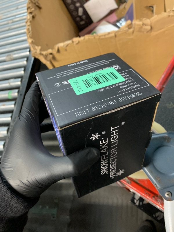 Photo 1 of ?LILNIAGY Christmas Decorations Outdoor Christmas Projector Lights Snowflake Projector, IP65 Waterproof & Adjustable Christmas Lights for Outdoor Christmas Decorations Home Party Garden Xmas Decor