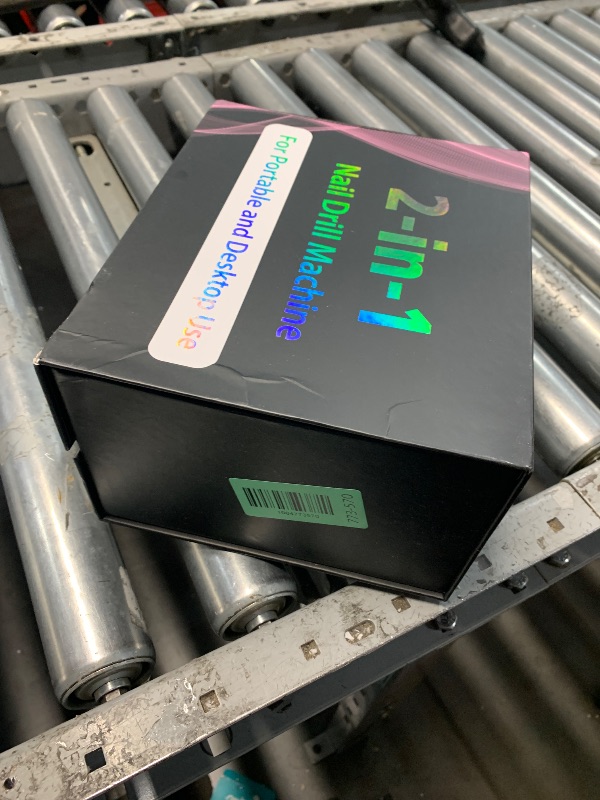 Photo 1 of ?Lumcrissy Professional Nail Drill ,Electric Nail File Machine Nails Drill Kit ,Rechargeable Drill Bit Nail File Buffer Tools for Salon Manicure Pedicure