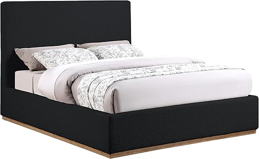 Photo 1 of *Photo for Reference* Boucle Bed Frame Black