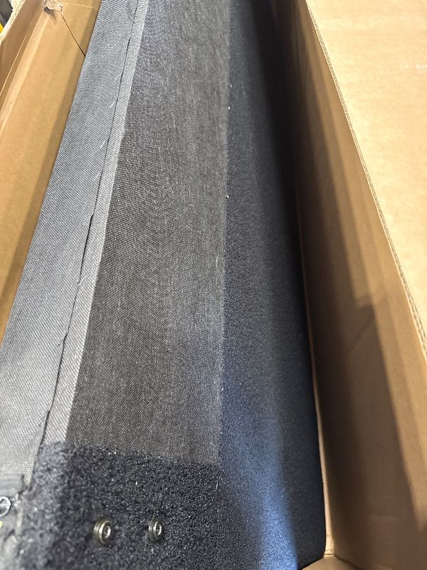 Photo 1 of *Photo for Reference* Boucle Bed Frame Black