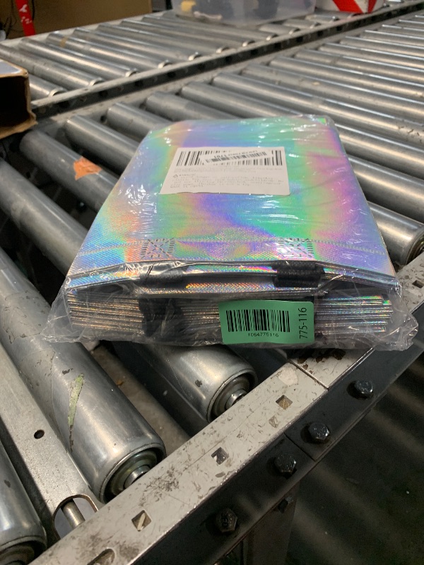 Photo 1 of ?18-Pack Shiny Color? Reusable Gift Bags with Handles, Bulk Goodie Bags for Valentines Day, Baby Shower, Birthday, Party Favors, Wedding, Holiday Goodie | 8x4x10 Inches | 18 Premium Shiny Color Bag | Eco-Friendly