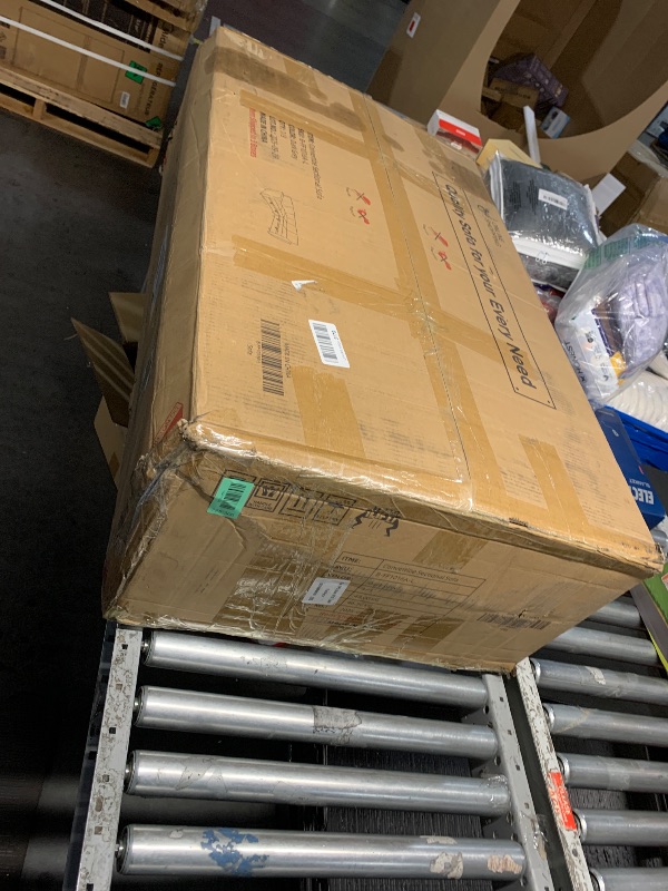 Photo 1 of ****PARTIAL SET BOX 1/3****
Trygoal Sectional Sleeper Sofa with Pull Out Bed, L Shaped Pull Out Couch with Storage Chaise, 5 Seats Convertible Couch Bed for Apartment, Living Room, Black