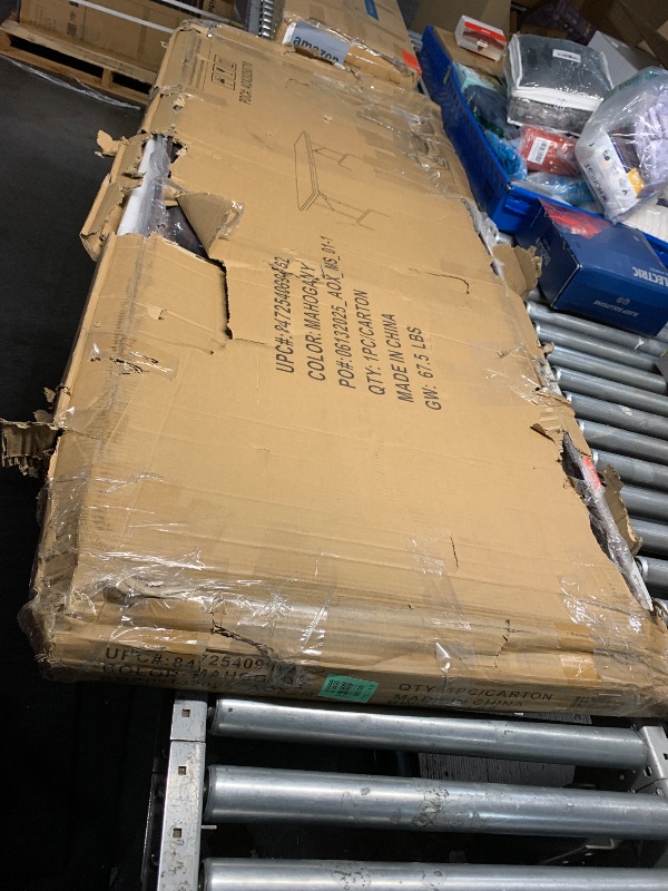 Photo 1 of ***Damaged box***
Flash Furniture Floyd 6-Foot High Pressure Mahogany Laminate Folding Banquet Table