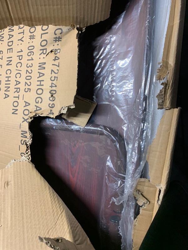 Photo 1 of ***Damaged box***
Flash Furniture Floyd 6-Foot High Pressure Mahogany Laminate Folding Banquet Table