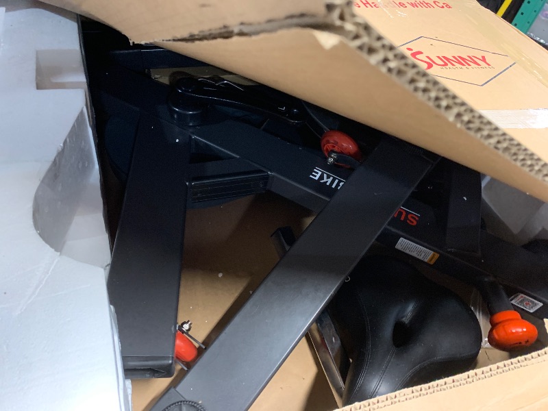 Photo 1 of ***PARTIAL SET - PRICE ADJUSTED***
Sunny Health & Fitness Premium Indoor Cycling Smart Stationary Bike with Exclusive SunnyFit App Enhanced Connectivity - SF-B1805SMART