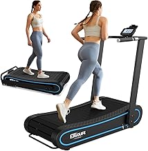 Photo 1 of ***FACTORY SEALED***
ERGOLIFE Curved Treadmill with Non-Electric Motorized, 2-in-1 Folding Treadmill with APP for Home Workout, Compact Manual Walking Pad, Office Running Machine with LCD Display