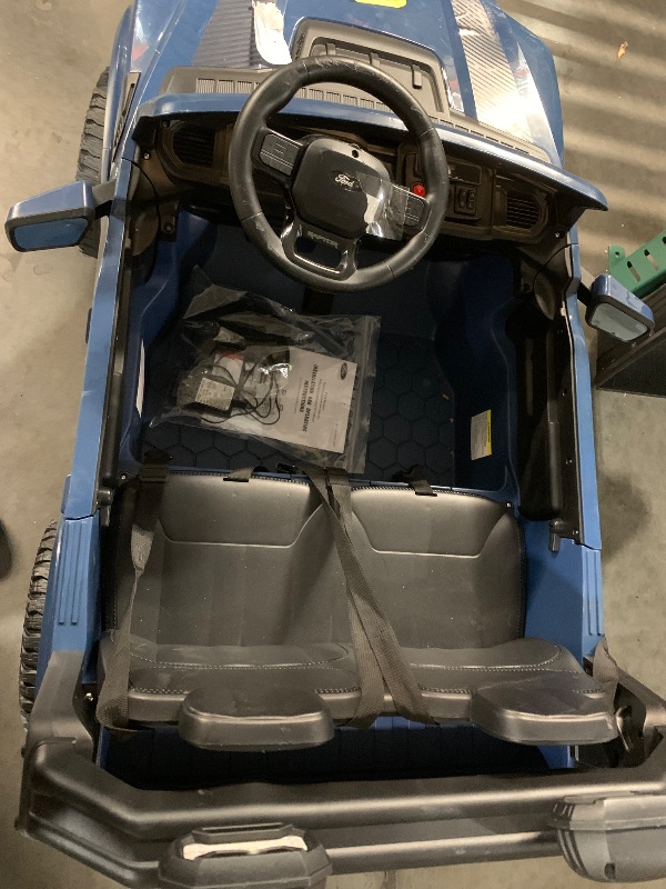 Photo 1 of ***MISSING PARTS***
Ford F150 Raptor 24V Powered Ride on Cars for Kids, Extra large Real 2 Seater Ride on Toys with Remote Control, Bluetooth, LED, Truck Storage, Electric Vehicles Ride on Truck for Boys Girls Gifts
