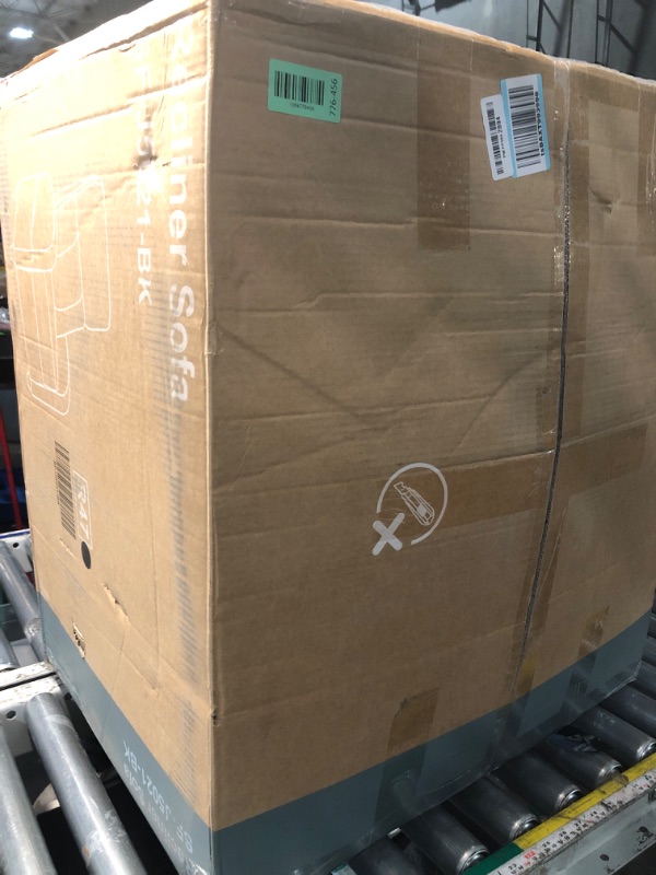 Photo 1 of ***FACTORY SEALED*** Massage Recliner Chair, Fabric Reclining Sofa Chair with Padded Seat Backrest, Home Theater Seating with Adjustable Feature for Living Room and Bedroom, Grey