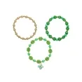 Photo 1 of ***FACTORY SEALED*** ***BUNDLE*** ST. Patrick's day jewelry ( 2 necklaces, bracelet, earnings)   