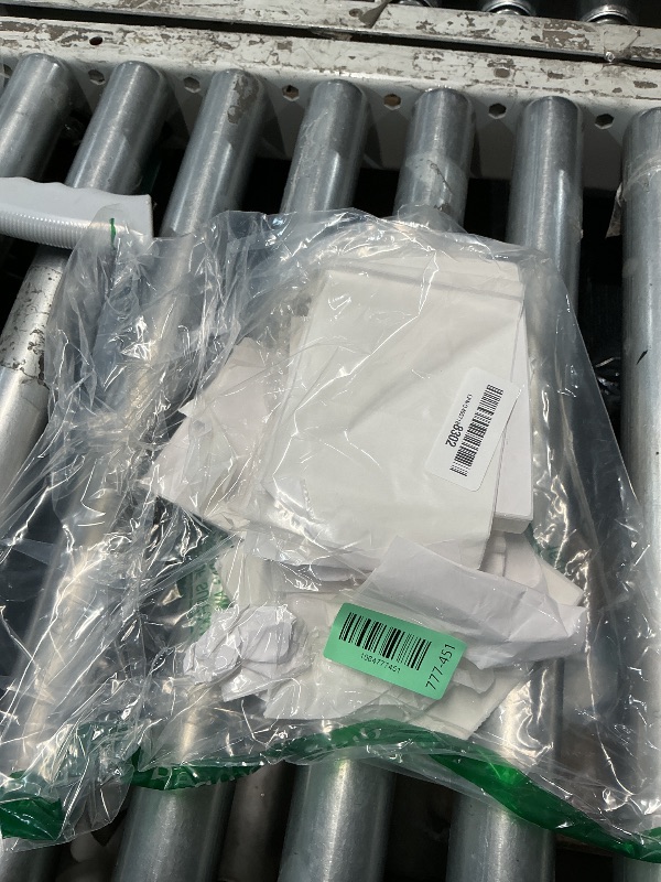 Photo 1 of (Pack of 500) 4x6 Direct Thermal Shipping Labels – Perforated Fanfold with Strong Adhesive, Compatible with for Nelko (PL70E)/for Rollo/for MUNBYN/for POLONO Label Printers, Commercial Grade