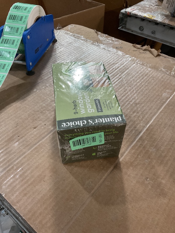 Photo 1 of ***** factory sealed *******Planters' Choice 9 Herb Indoor Window Garden Kit - House Plants Seeds - Best Unique Easter Gift Ideas for Women, Mom, Friend, Her, Birthday, Housewarming, Mother - New Home Kitchen Gifts