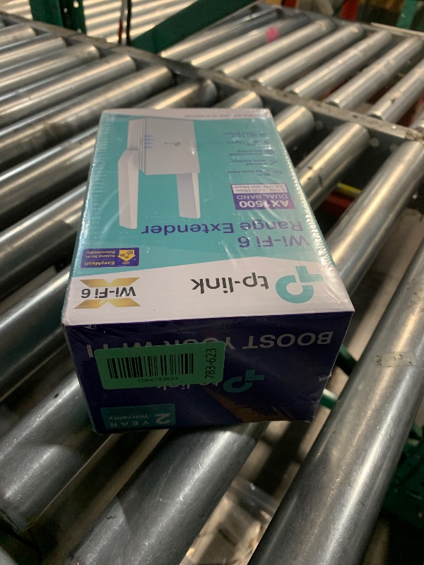 Photo 1 of ***FACTORY SEALED***TP-Link RE515X AX1500 WiFi 6 Range Extender w/Ethernet Port | 1.5G Dual-Band Wireless Repeater Amplifier | Up to 1800 Sq. Ft., 64 Devices | Internet Signal Booster | APP Setup | EasyMesh Compatible