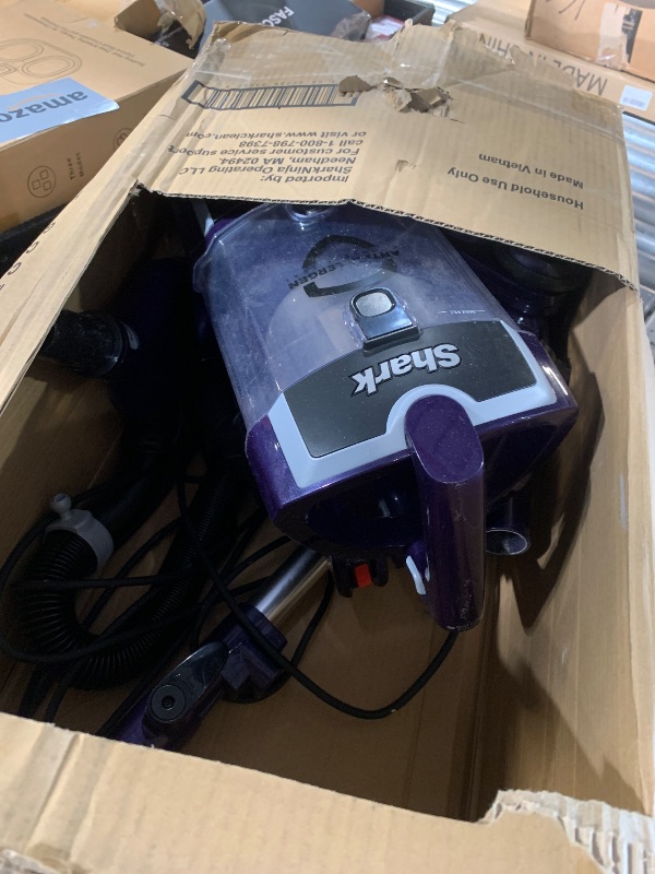 Photo 1 of ***MISSING PARTS***
Shark NV352 Navigator Lift Away Upright Vacuum, Hepa Filter, Anti-Allergen Technology, Swivel Steering, Ideal for Carpet, Stairs, & Bare Floors, with Wide Upholstery & Crevice Tools, Lavender
