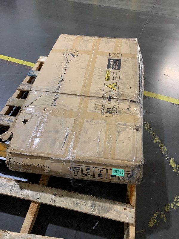 Photo 1 of ***MISSING MIRROR**YITAHOME Vanity Desk with Large Mirror & LED Lights, 3 Light Modes Makeup Vanity Table Set with 10 Storage Drawers & Power Outlets