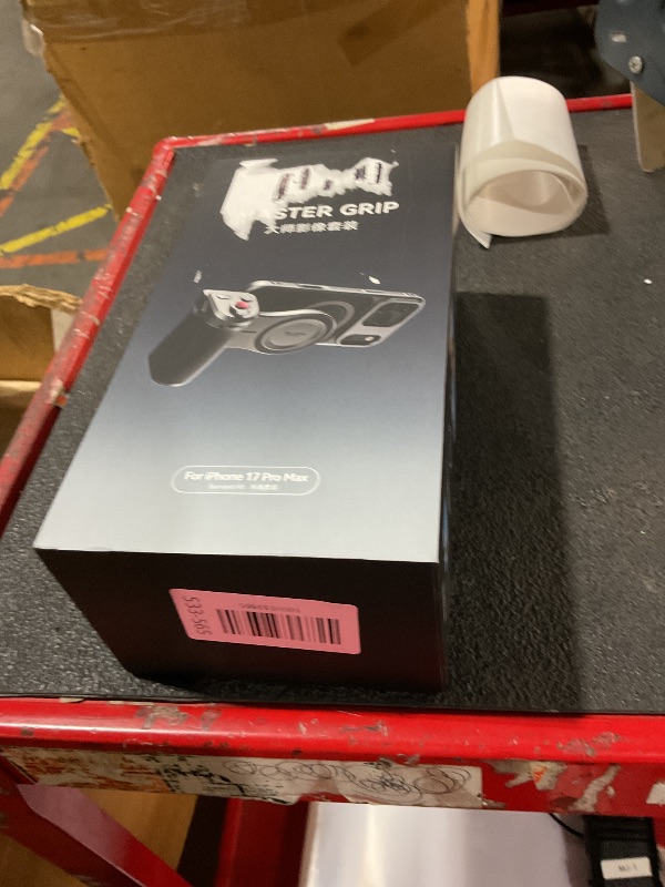 Photo 1 of ***FACTORY SEALED***TELESIN Master Grip Kit for iPhone 17 Pro Max, Magnetic Phone Camera Grip with C03 Selfie Light+ UV Filters, Creator Kit Built 3200mAh Battery Wireless Charging Powergrip - Cooling Graphene Case