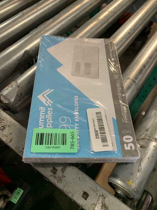 Photo 1 of ***FACTORY SEALED***50 1099 MISC Tax Envelopes - Designed for printed 1099 Laser Forms from Quickbooks or Similar Tax Software - 5 5/8 Inch x 9 Inch, Gummed Flap, 50 Form Envelopes