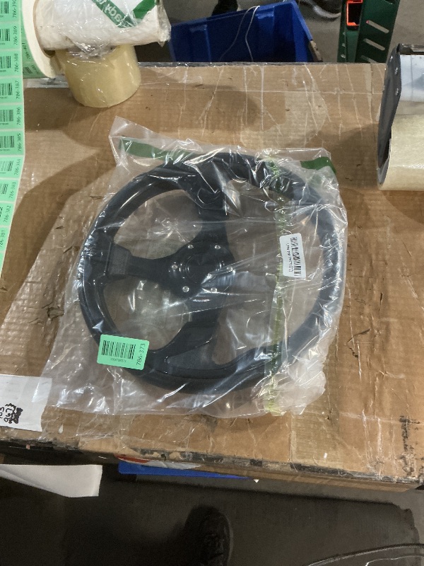 Photo 1 of (gas) QYMOPAY Golf Cart Steering Wheel, Skid Steering Wheel, Universal Golf Cart for Club Car EZGO RXV and TXT, Yamaha, Precedent Tempo, DS