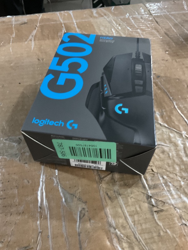 Photo 1 of ***HEAVILY USED*** 
Logitech G502 Hero High Performance Wired Gaming Mouse, Hero 25K Sensor, 25,600 DPI, RGB, Adjustable Weights, 11 Buttons, On-Board Memory, PC/Mac