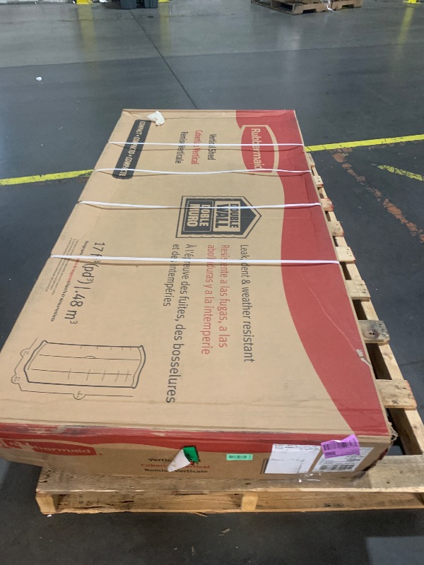 Photo 1 of ******TRUCK/TRAILER PICKUP ONLY********FACTORY SEALED*****Suncast Vertical Outdoor Storage Shed with All-Weather Construction, Vanilla