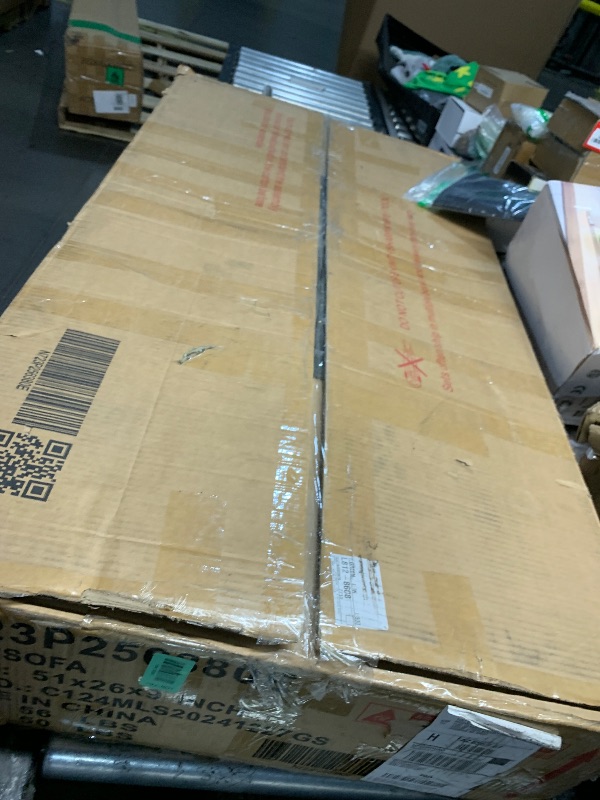 Photo 1 of ***PARTIAL SET*** ***PARTS ONLY*** Merax Modern U-Shaped Cloud Couch Set with Oversized Chaise Lounge, Chenille 6-Seat Sectional Sofa Sleeper Bed with Cup Holders for Living Room Dark Gray, Box 1 of 5