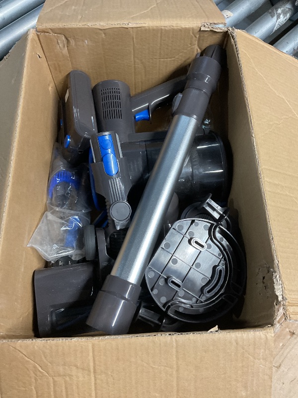 Photo 1 of ***MISSING FILTER CAP***
AIRDIYA Cordless Vacuum Cleaner, Upgraded 40Kpa Stick Vacuum Cleaners for Home, 8 in 1 Lightweight with Self-Standing, 1.5L Dust Cup & Anti-tangle, Rechargeable Vacuum for Hard Floors Carpets Pet Hair